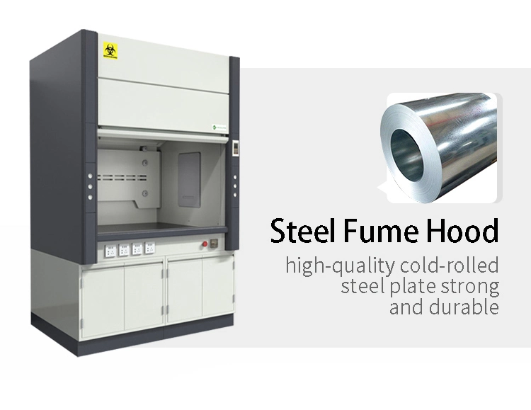 Fume Hood Manufacturer for Chemical Stainless Steel Fume Hood PP Fume Hood