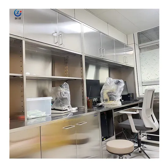 All Stainless Steel Laboratory Table Bench Cabinet for Hospital 
