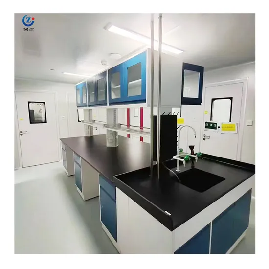 Island Bench Hospital Laboratory Furniture Inspection Center Table