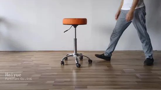 ESD Cleanroom Laboratory Workstation Lab Roll Stool 
