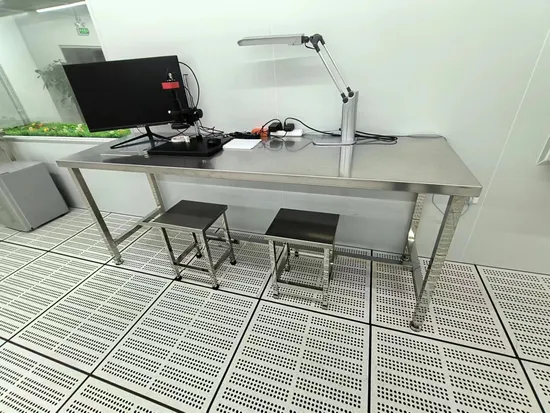 304 Stainless Steel Laboratory Clean Factory Workshop Staff Work Square Stool 