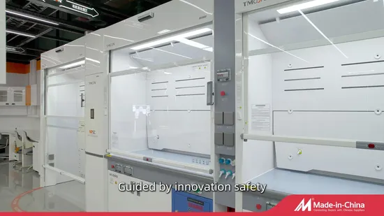 Low Pressure Loss Energy Saving Steel Desktop Fume Hood Integrated Water Gas Electric Utilities Clinical Medical Testing Laboratory 
