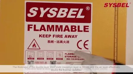 Factory Price FM and CE Approve Flammable Liquid and Dangerous Goods Safety Storage Cabinets for Laboratory and Industry