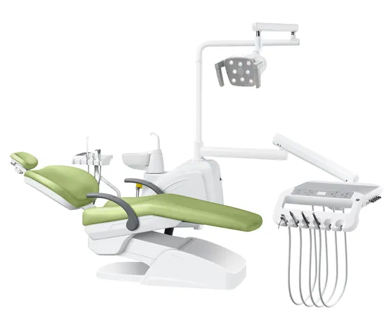 Best Quality Dental Lab Dental Unit Full Set Dental Chair with Air Compressor 